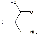 3-Amino-2-chloropropionic acid 구조식 이미지