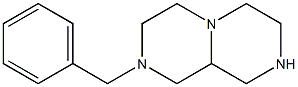 Octahydro-2-benzyl-4H-pyrazino[1,2-a]pyrazine 구조식 이미지