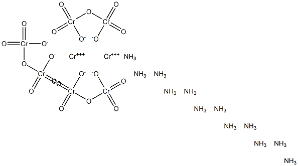 Hexamminechromium(III) dichromate Structure