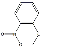 1-tert-Butyl-2-methoxy-3-nitrobenzene Structure
