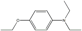 1-Ethoxy-4-(diethylamino)benzene 구조식 이미지