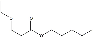 3-Ethoxypropionic acid pentyl ester Structure