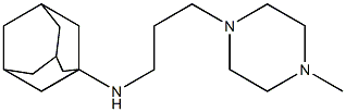 1-[3-(1-Adamantylamino)propyl]-4-methylpiperazine 구조식 이미지