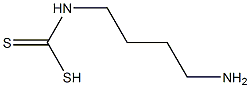 N-(4-Aminobutyl)dithiocarbamic acid 구조식 이미지