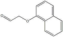 2-(1-Naphtyloxy)acetaldehyde 구조식 이미지