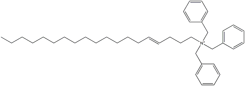 (4-Nonadecenyl)tribenzylaminium 구조식 이미지