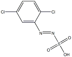 2,5-Dichlorobenzenediazosulfonic acid Structure