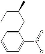 (-)-1-[(R)-2-Methylbutyl]-2-nitrobenzene 구조식 이미지