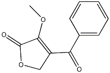 3-Methoxy-4-(benzoyl)furan-2(5H)-one 구조식 이미지