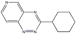 3-Cyclohexylpyrido[3,4-e]-1,2,4-triazine 구조식 이미지