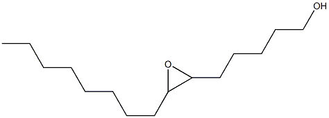 6,7-Epoxypentadecan-1-ol Structure
