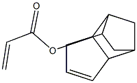 Acrylic acid tricyclo[5.2.1.02,6]dec-3-en-8-yl ester Structure