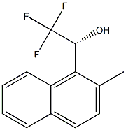 (R)-1-(2-Methyl-1-naphtyl)-2,2,2-trifluoroethanol Structure