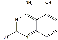 2,4-Diaminoquinazolin-5-ol Structure