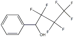 1-Phenyl-2,2,3,3,4,4,4-heptafluoro-1-butanol Structure