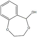 2,3-Dihydro-5H-1,4-benzodioxepin-5-ol Structure