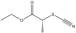 [R,(-)]-2-Thiocyanatopropionic acid ethyl ester 구조식 이미지