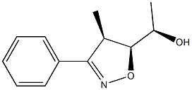 (4R,5S)-5-[(1R)-1-Hydroxyethyl]-4-methyl-3-phenyl-2-isoxazoline Structure