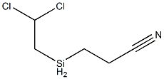 3-(Dichloroethylsilyl)propiononitrile Structure