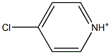 4-Chloropyridinium 구조식 이미지