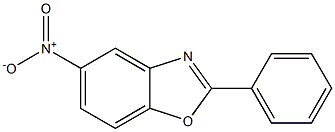 5-Nitro-2-[phenyl]benzoxazole 구조식 이미지
