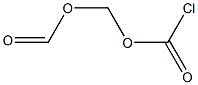 Chlorocarbonic acid formyloxymethyl ester Structure