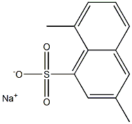 3,8-Dimethyl-1-naphthalenesulfonic acid sodium salt 구조식 이미지