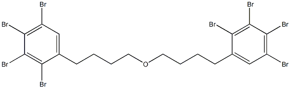 2,3,4,5-Tetrabromophenylbutyl ether 구조식 이미지