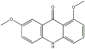 1,7-Dimethoxyacridin-9(10H)-one Structure