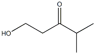 1-Hydroxy-4-methyl-3-pentanone Structure