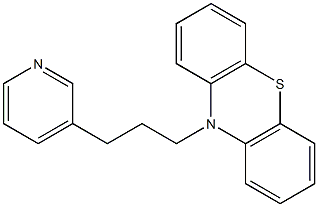 10-[3-(3-Pyridyl)propyl]-10H-phenothiazine Structure