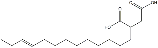 2-(10-Tridecenyl)succinic acid Structure