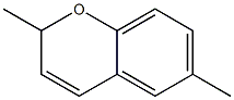 2,6-Dimethyl-2H-1-benzopyran 구조식 이미지