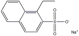 1-Ethyl-2-naphthalenesulfonic acid sodium salt 구조식 이미지