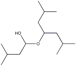 3-Methylbutanal isobutylisopentyl acetal Structure