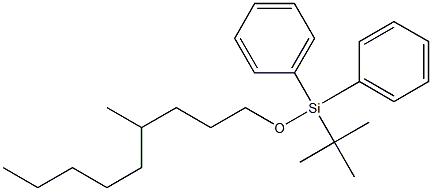 1-(tert-Butyldiphenylsiloxy)-4-methylnonane Structure