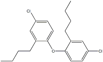 Butyl(4-chlorophenyl) ether Structure