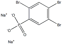 2,4,5-Tribromophenylphosphonic acid disodium salt Structure