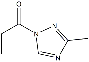 1-Propionyl-3-methyl-1H-1,2,4-triazole Structure