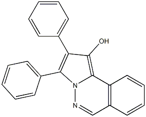 2,3-Diphenylpyrrolo[2,1-a]phthalazin-1-ol Structure