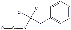 1,1-Dichloro-2-phenylethyl isocyanate Structure