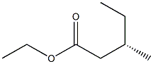 (S)-3-Methylvaleric acid ethyl ester 구조식 이미지