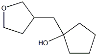 1-[(Tetrahydrofuran)-3-ylmethyl]cyclopentan-1-ol 구조식 이미지