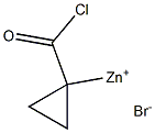 1-Chlorocarbonylcyclopropylzinc bromide Structure