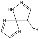 4-Hydroxy-1,2,6,9-tetraazaspiro[4.4]nona-2,6,8-triene Structure
