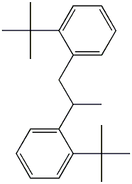1,2-Bis(2-tert-butylphenyl)propane Structure