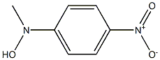 N-Methyl-N-(4-nitrophenyl)hydroxylamine 구조식 이미지