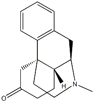 17-Methylmorphinan-6-one Structure