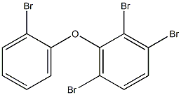 2,3,6-Tribromophenyl 2-bromophenyl ether Structure