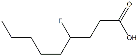 4-Fluorononanoic acid 구조식 이미지